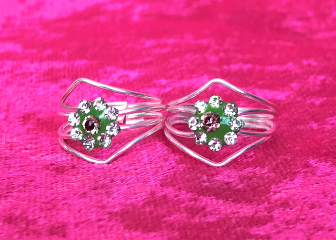 Indian Toe Ring Set of 2 from Fashionista - Urban Flair USA