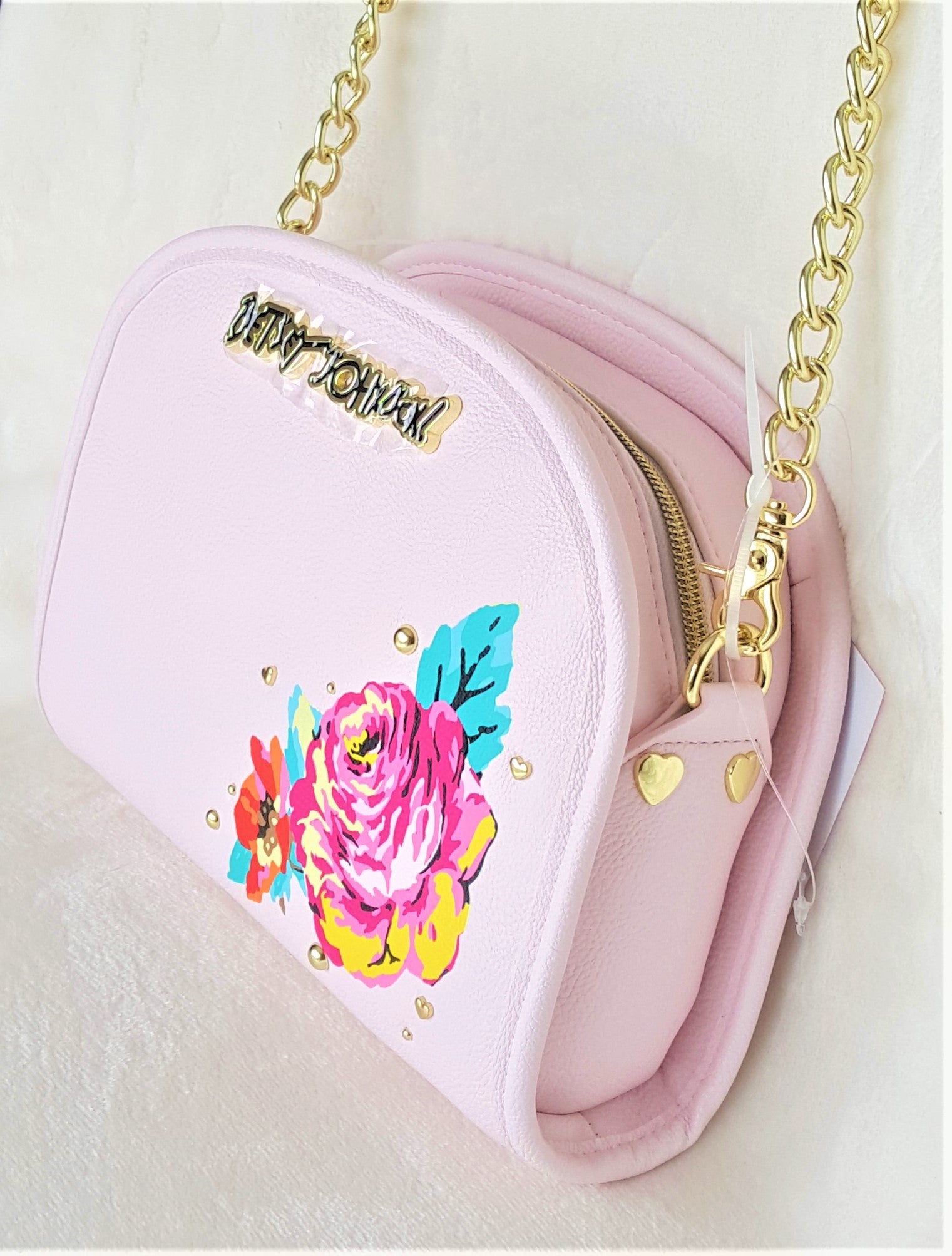 Betsey Johnson | Bags | Salebn Betsey Johnson Pink Quilted Purse | Poshmark