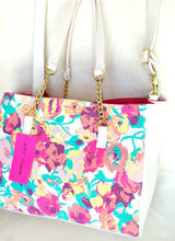 Load image into Gallery viewer, Betsey Johnson Tote with Pouch Floral Multicolored - Urban Flair USA