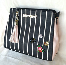 Load image into Gallery viewer, Betsey Johnson SATCHEL STRIPE - Urban Flair USA