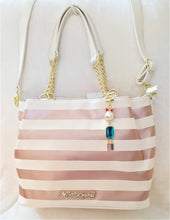 Load image into Gallery viewer, Betsey Johnson TULIP TOTE STRIPE - Urban Flair USA