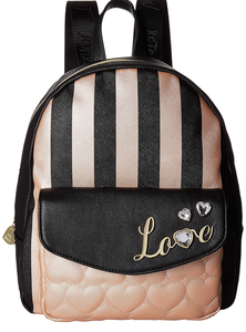 Betsey Johnson Womens Backpack - ROSE GOLD - Urban Flair USA