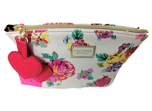 Betsey Johnson Cosmo Pouch Floral Coeti - Urban Flair USA
