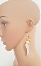 Load image into Gallery viewer, Urban Flair Twisted Gold Silver Drop Earring Party wear Earrings - Urban Flair USA
