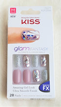 Load image into Gallery viewer, KISS glam FANTASY Glue/Press-Ons ULTIMATE ILLUSION 28 NAILS, TRAMPOLINE #72077 - Urban Flair USA