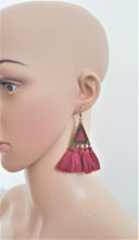 Load image into Gallery viewer, Thread Tassels Vintage Design Ethnic Earring by UrbanFlair - Urban Flair USA