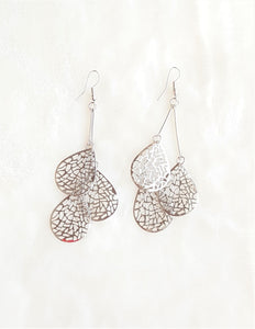 Fashion Earrings Dangle Drop Silver tone Trendy Style Party wear Light weight Earrings by UrbanFlair - Urban Flair USA