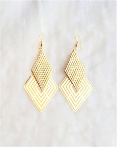 Fashion Earrings Gold Trendy Party wear Light weight Earrings by UrbanFlair - Urban Flair USA