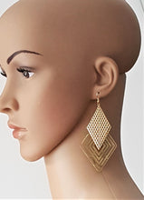 Load image into Gallery viewer, Fashion Earrings Gold Trendy Party wear Light weight Earrings by UrbanFlair - Urban Flair USA