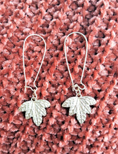 Load image into Gallery viewer, Fashion Earrings Gold Maple Leaf Long Dangle Drop Earrings by UrbanFlair - Urban Flair USA