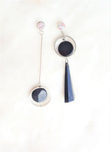 Load image into Gallery viewer, Opposite Attract Earrings. Fashion Earrings by UrbanFlair - Urban Flair USA