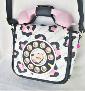 Betsey Johnson Crossbody Bag Phone Cheetah - Urban Flair USA