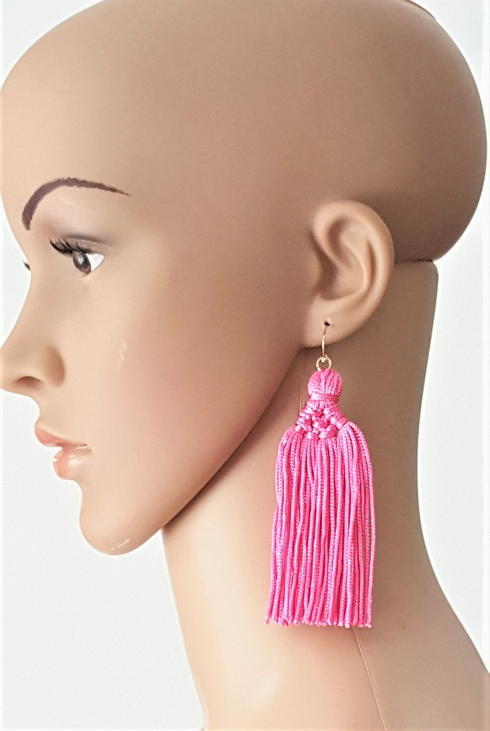 Buy online Pink Silver Tone Brass Earrings from fashion jewellery for Women  by Studio B40 for ₹2300 at 4% off | 2024 Limeroad.com