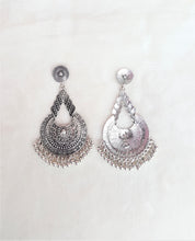 Load image into Gallery viewer, Fashion Earrings Long Big Earrings Designer Oxidized Silver Jewelry - Urban Flair USA