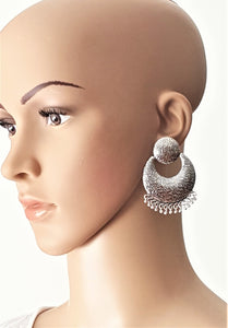 Fashion Earrings Fancy Big Designer Jewelry - Urban Flair USA