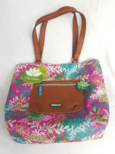 Load image into Gallery viewer, Lily Bloom Floral Reef-Pink Jordin Tote Multicolored - Urban Flair USA