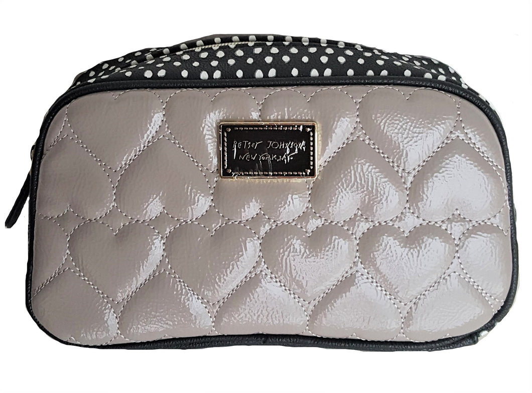 Betsey Johnson Women's COSMETIC LOAF - TAUPE - Urban Flair USA