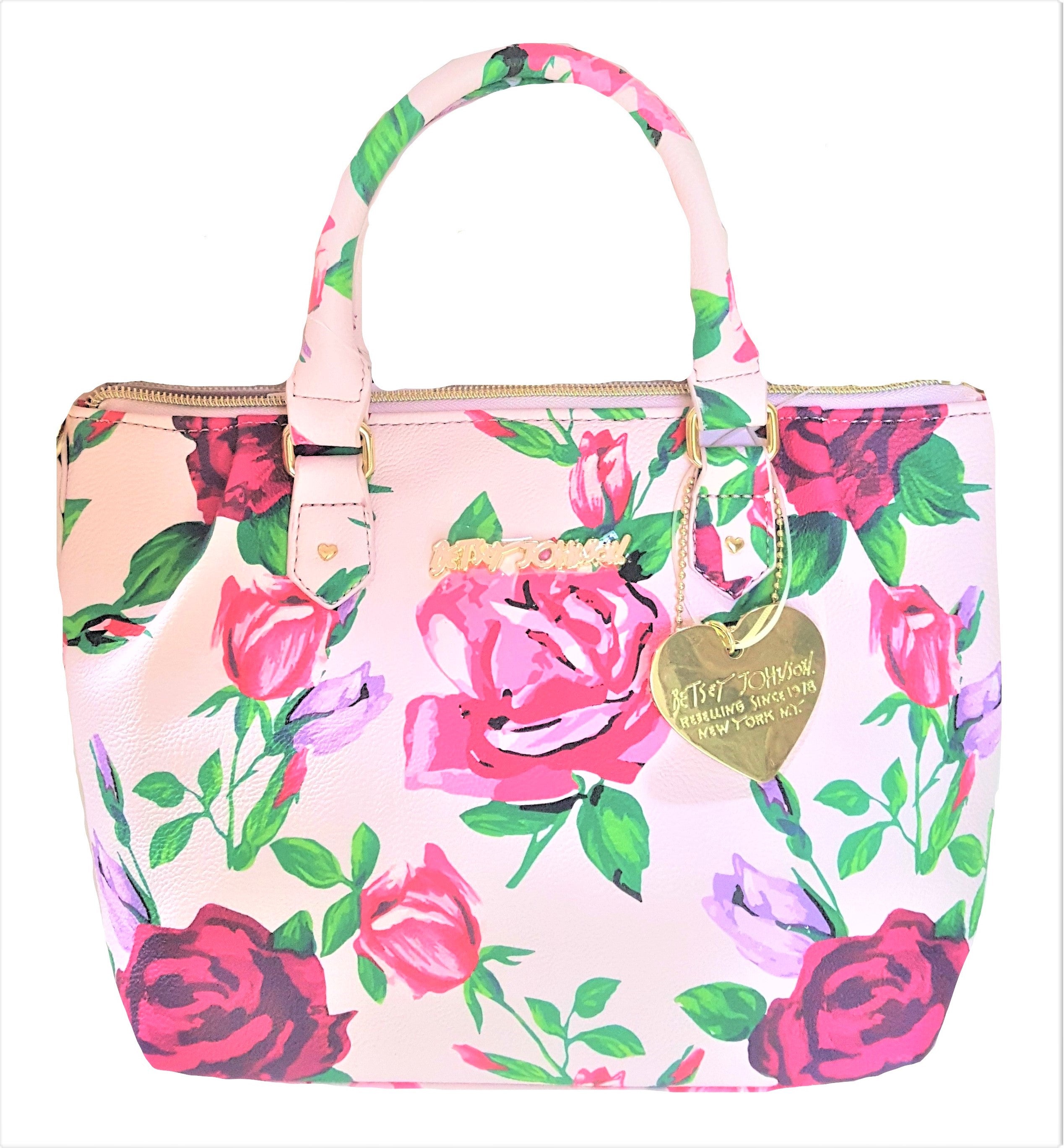 Betsey johnson floral purse on sale