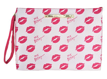 Load image into Gallery viewer, Betsey Johnson Cosmetic Wristlet Hot Pink - Urban Flair USA