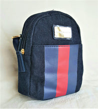 Load image into Gallery viewer, TOMMY HILFIGER NAVY BLUE JEANS Backpack style MINI X-body Bag -Retail $75 - Urban Flair USA