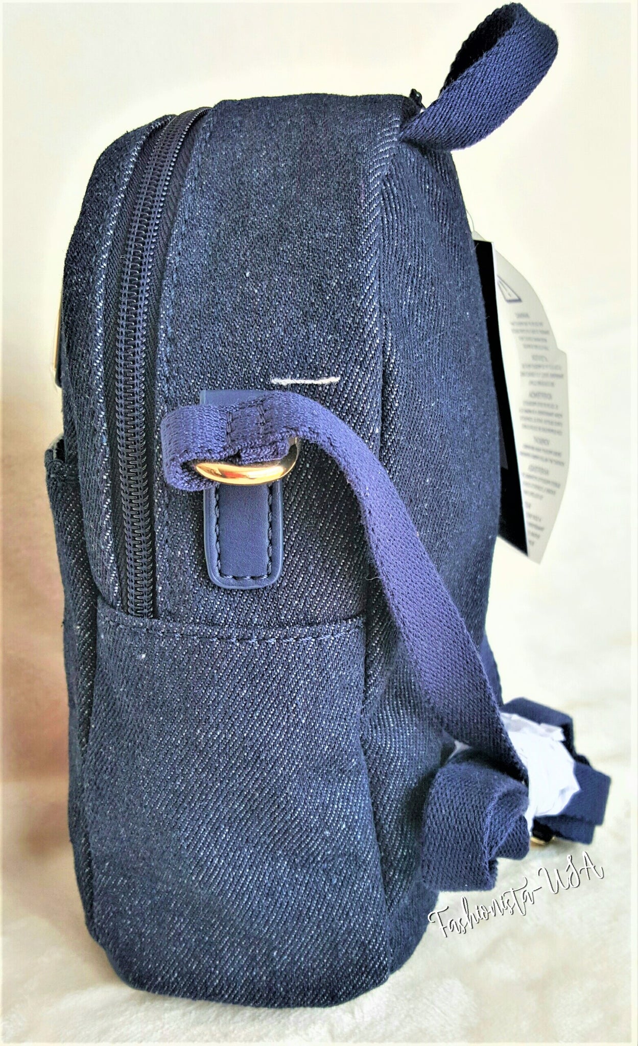 Tommy Hilfiger TH ESSENTIAL MINI - School bag - space blue/blue 