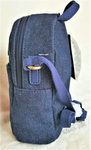 TOMMY HILFIGER NAVY BLUE JEANS Backpack style MINI X-body Bag -Retail $75 - Urban Flair USA