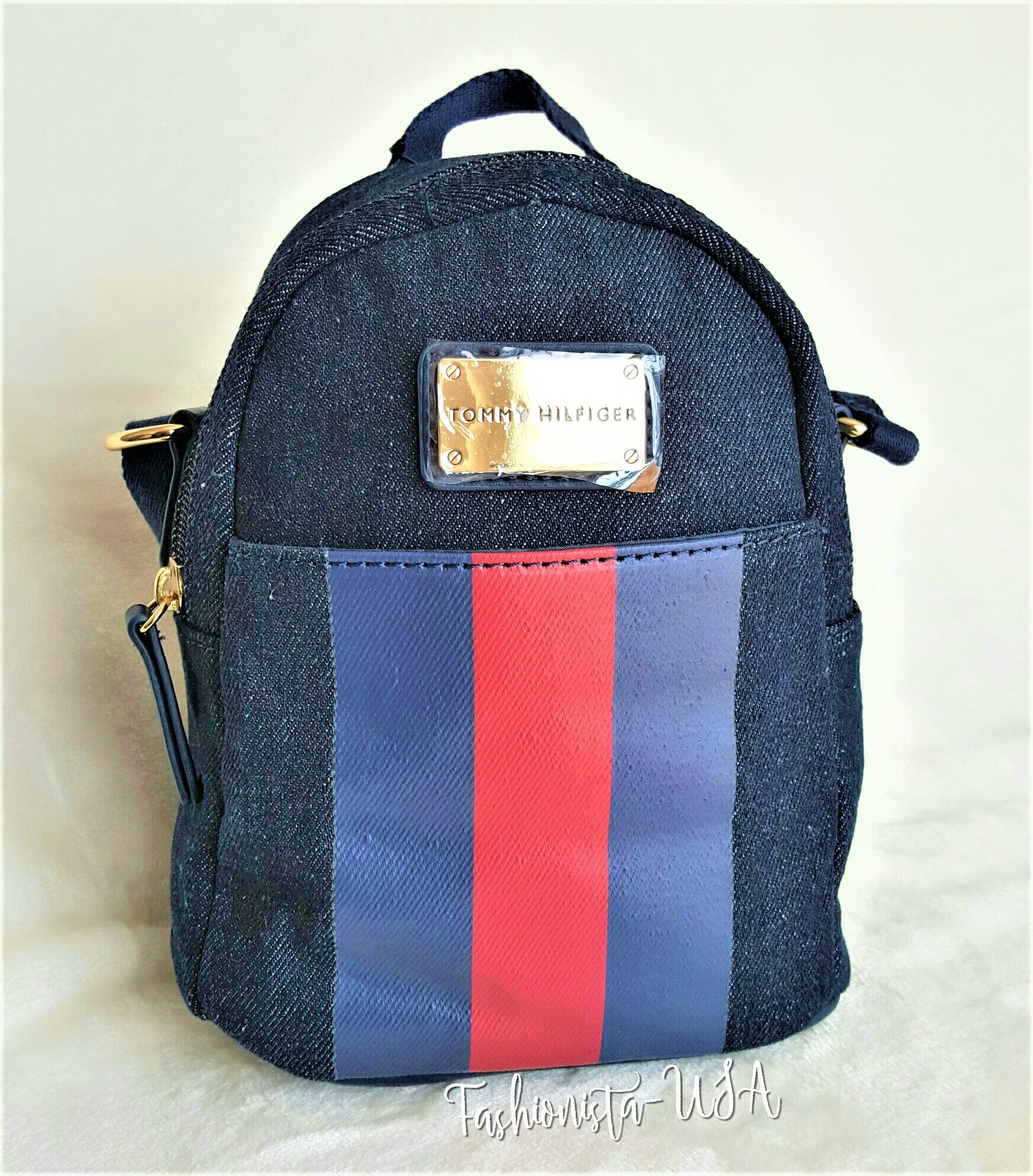 TOMMY HILFIGER NAVY Backpack style MINI X-body Bag -Retail – Flair USA