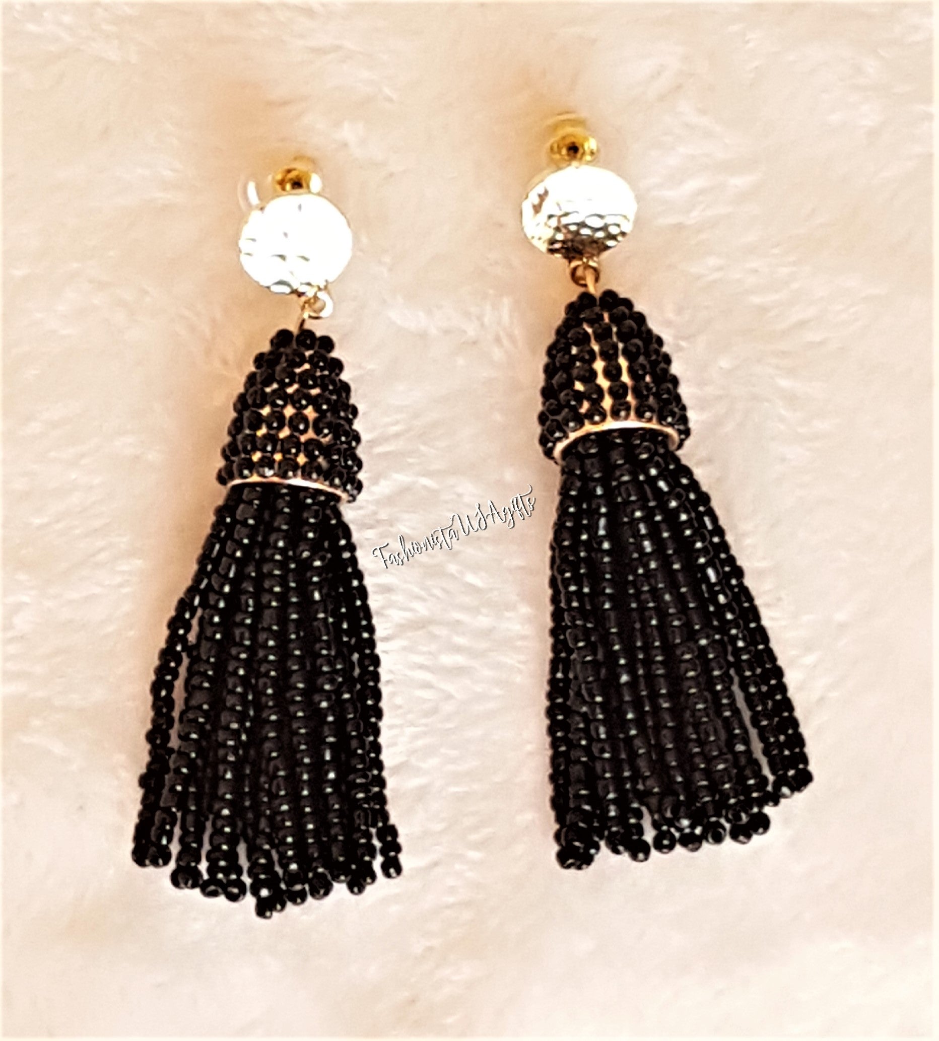 Buy Black Earrings for Women by Golden Peacock Online | Ajio.com