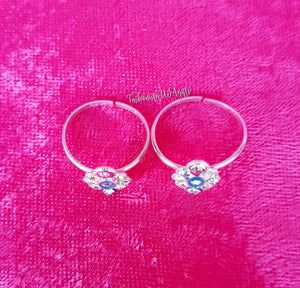 Toe Rings (Set of 2) from Fashionista - Urban Flair USA